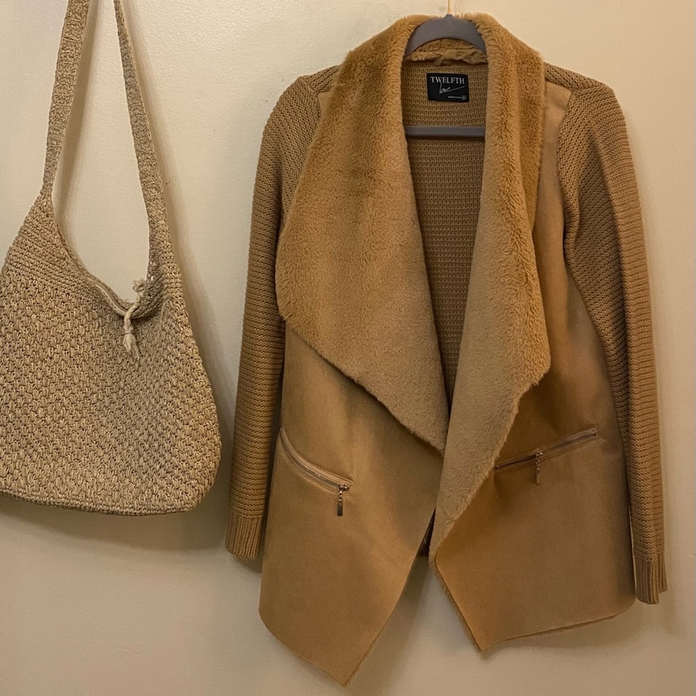 TWELFTH LOVE - CARDIGAN - TAN